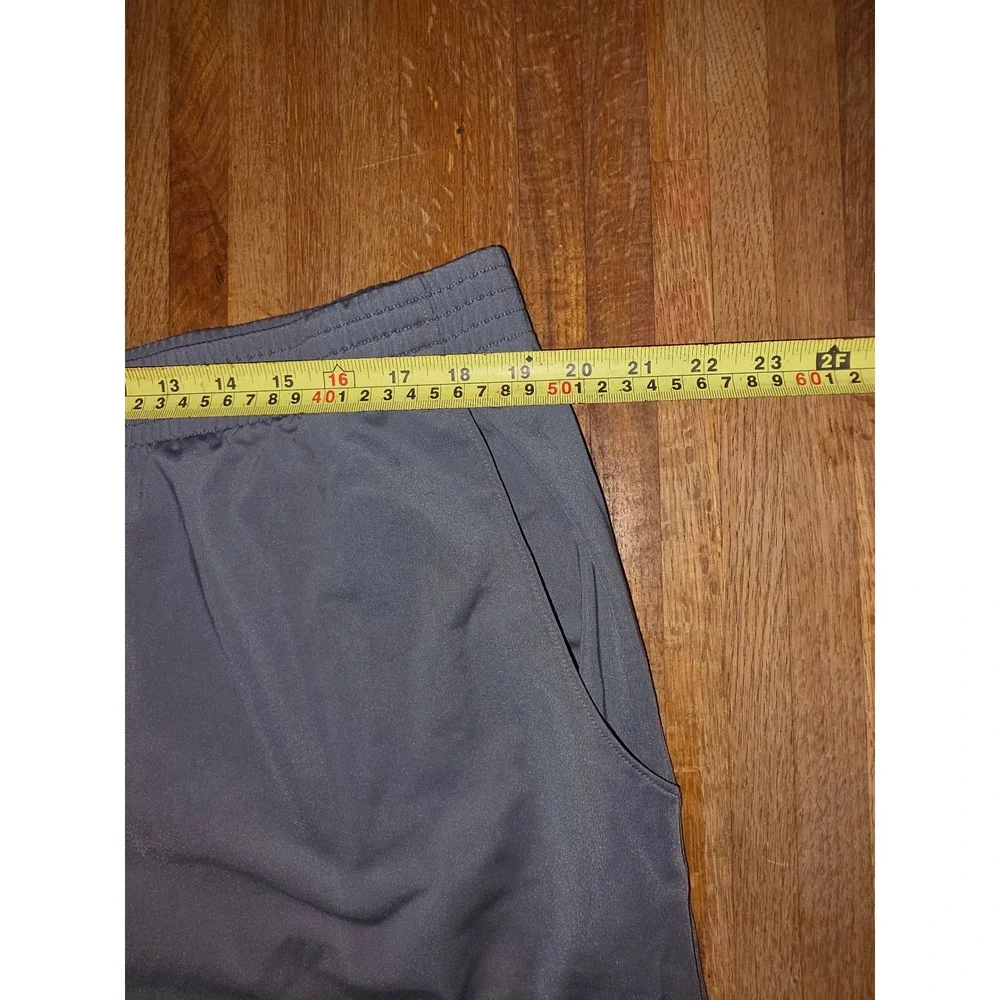 Under Armour Mens XXL Gray Straight Leg Drawstring Athletic Track Training Pants